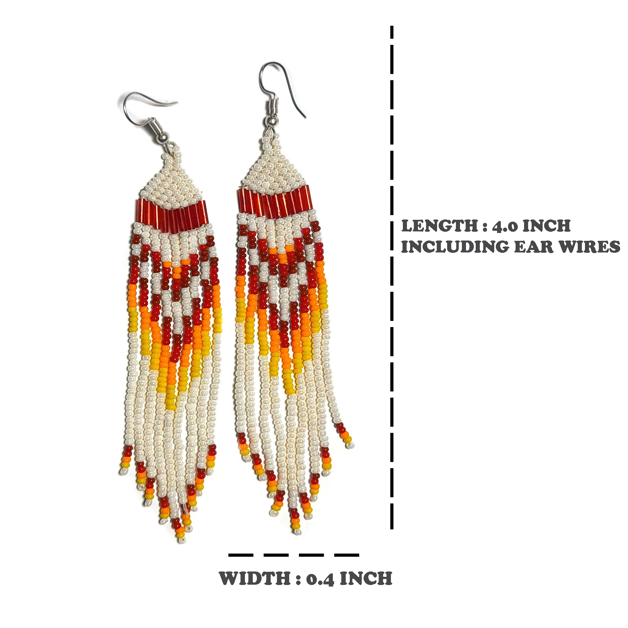 Buybeaded Handmade beaded native American style glass seed bead ...