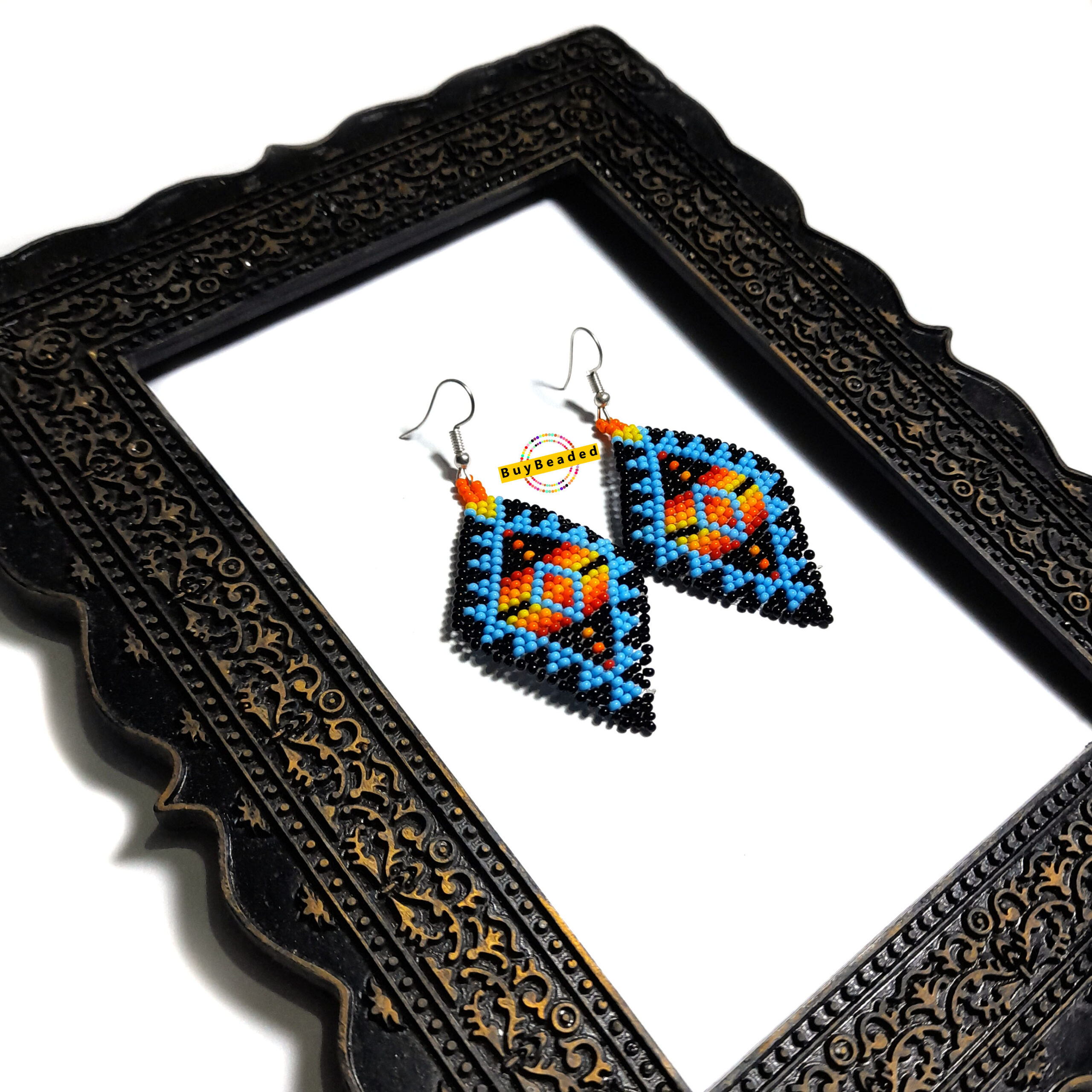 Buybeaded Handmade beaded native American style glass seed bead ...