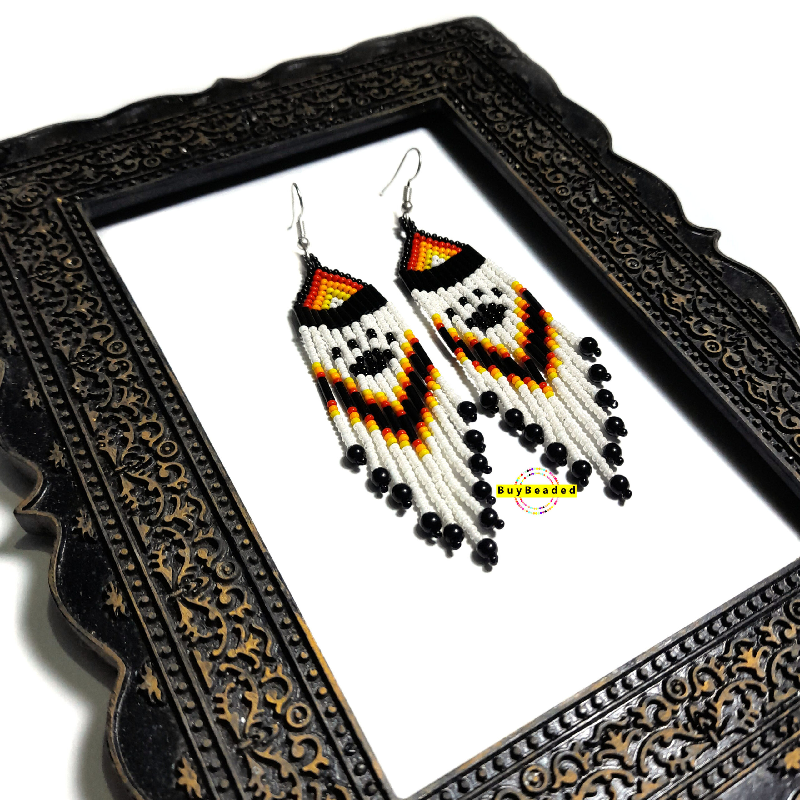 Buybeaded Handmade beaded native american style glass seed bead ...