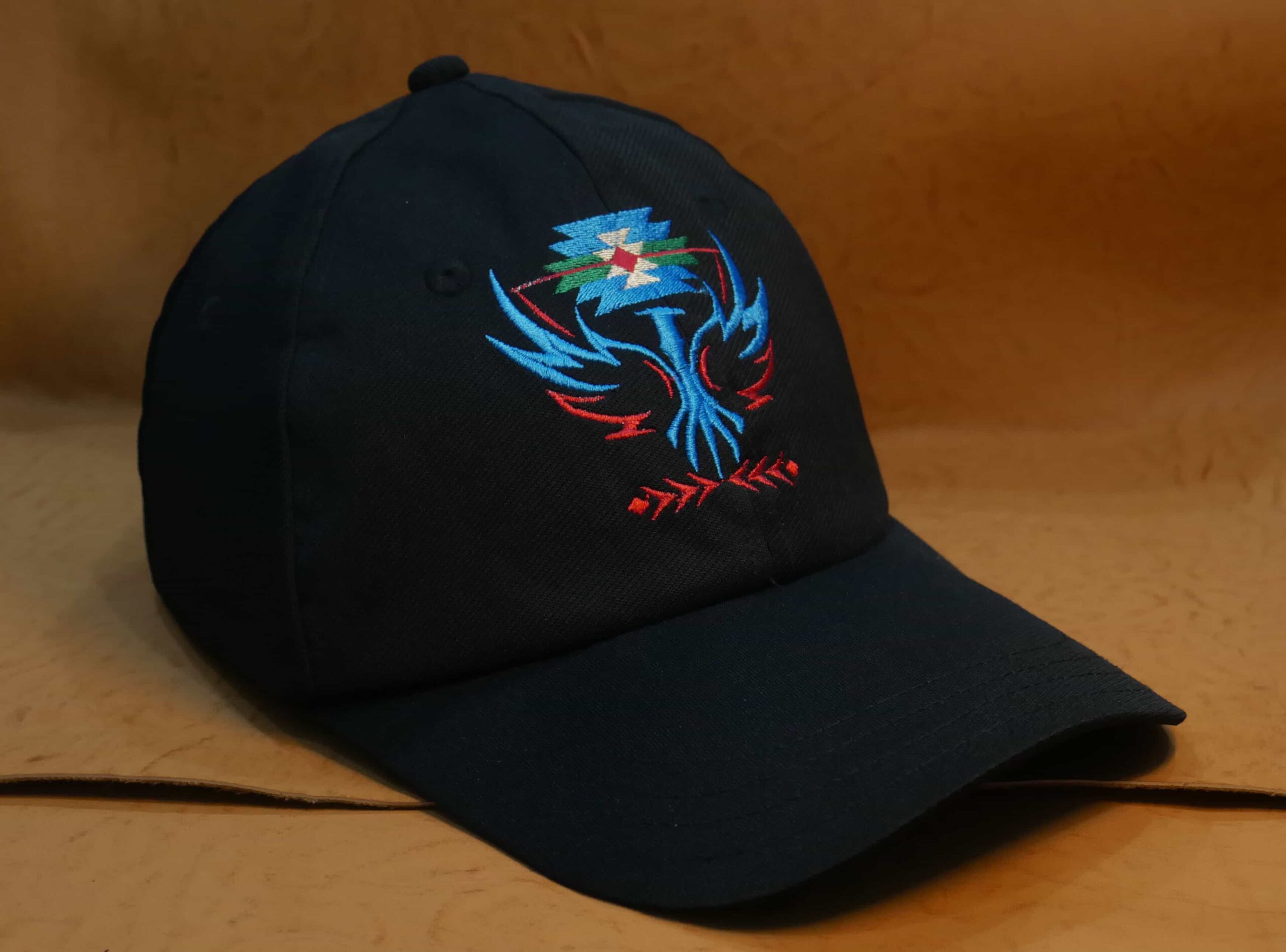 Black Native American Embroidery Baseball cap Trucker Hat