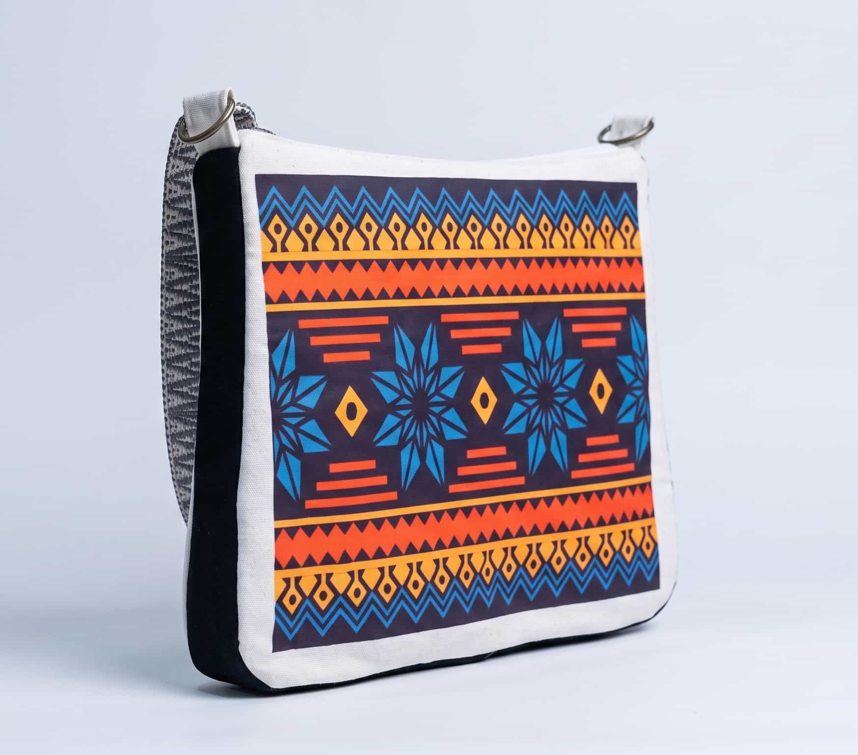 Native American Southwest Canvas Tote bag Crossbody tote bag